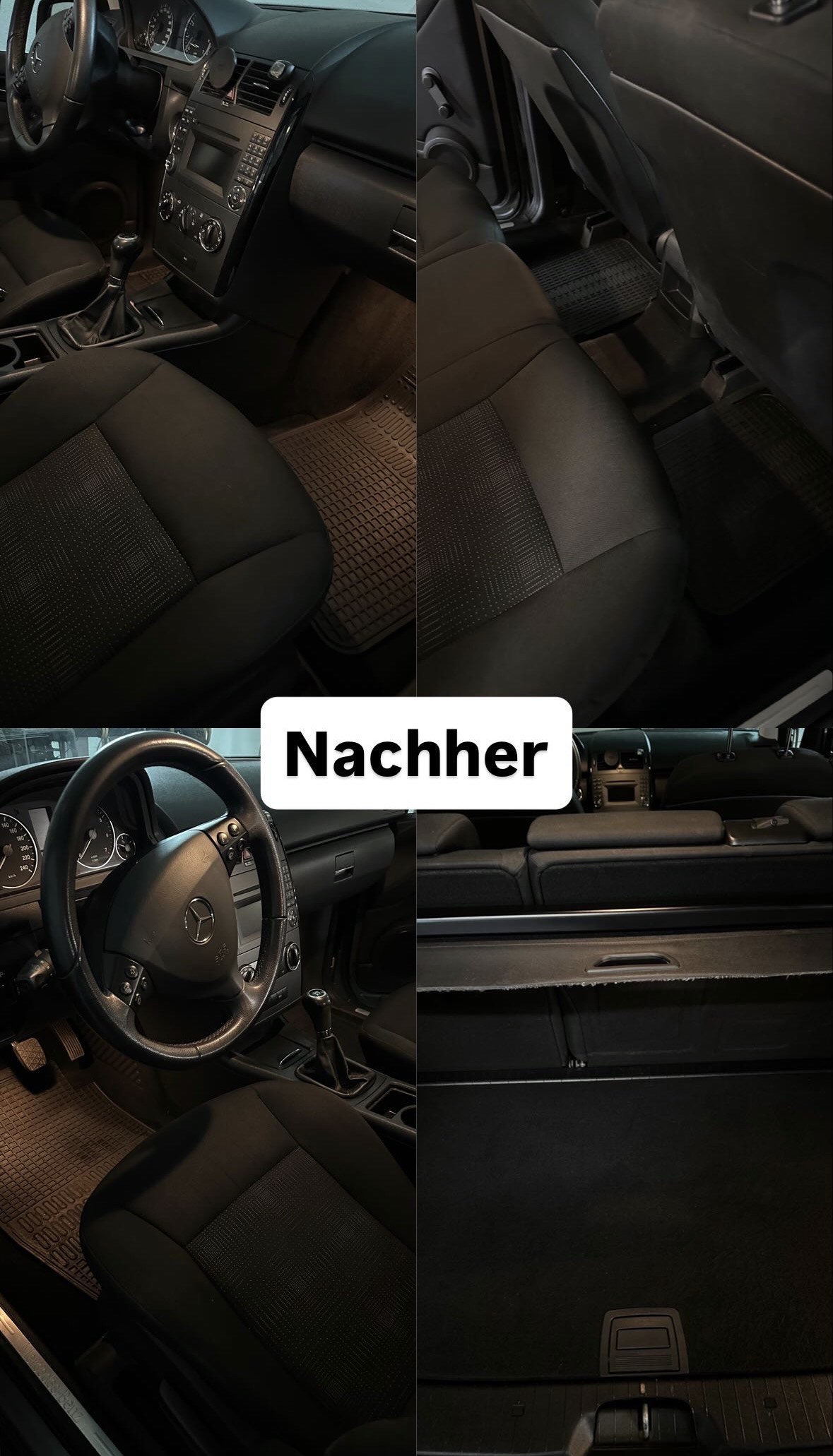 Mercedes A-Klasse nachher