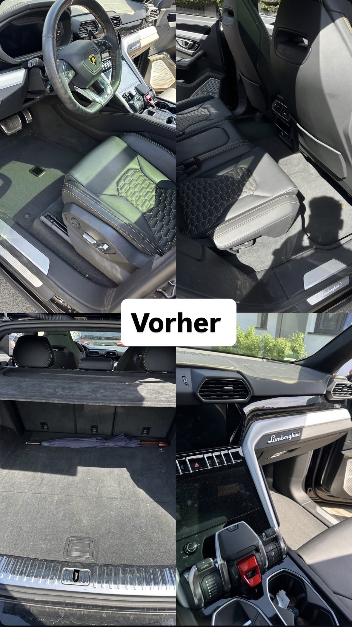 Lamborghini Urus vorher